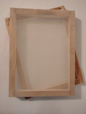 A4 Paper Making Screen Frame 10x14in 21x29.7 cm Wood Mould  Deckle - HANDMADE