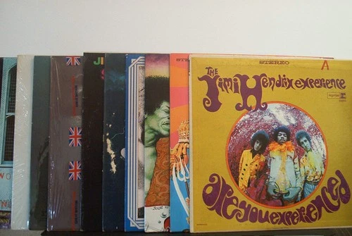 VINYL RECORD LP LOT - 10 JIMI HENDRIX ALBUMS