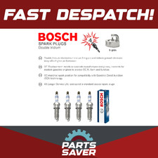 Spark Plugs Set 4x fits KIA SPORTAGE QL, SL 1.6 2011 on G4FD Bosch 1884610060