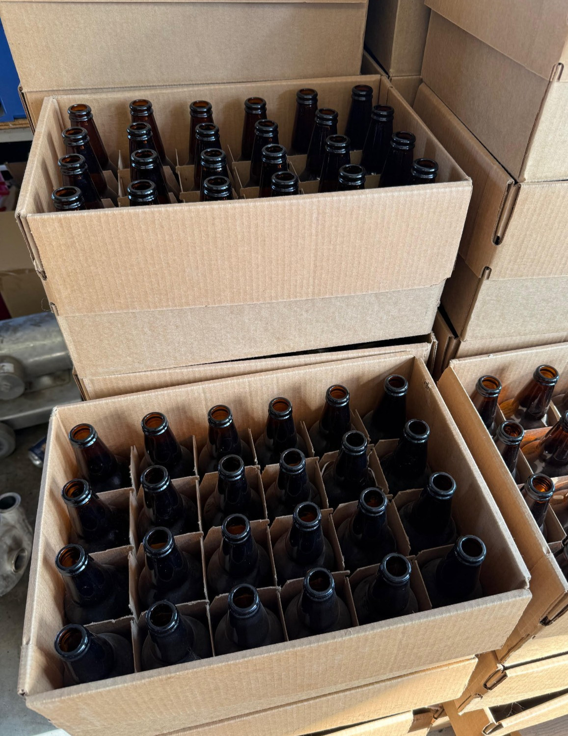 12oz Crown Cap Amber Case Of 24