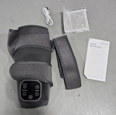 GENERIC HEATED KNEE MASSAGER, TWO HEAT PADS, A USB-C CABLE - - Scratch & Dent