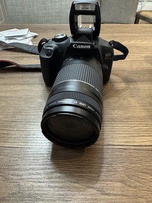 Canon EOS Rebel T7 24.1MP Digital Camera - Black (Kit with 18-55mm and 75-300mm 