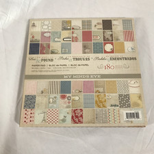 Craft Paper Collage The Best Of Lost And Found My Minds Eye 180 Sheets Acid Free