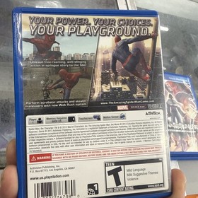 THE AMAZING SPIDER-MAN Sony PlayStation Vita, 2013 Spiderman PS Vita Tested CIB