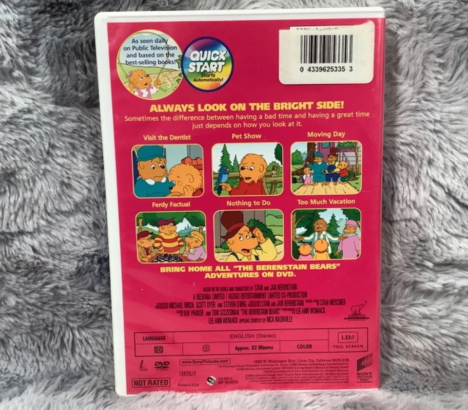 Berenstain Bears- Always Look on the Bright Side DVD 43396134720| eBay