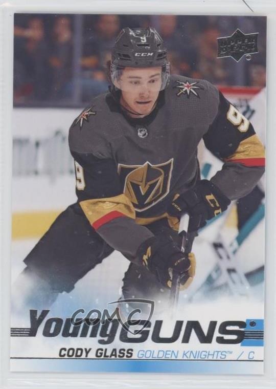 2019-20 Upper Deck Young Guns Cody Glass #237 13og