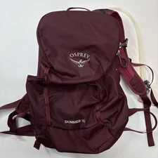 Osprey Skimmer 16 Hydration Pack Burgundy/Red/Plum Backpack 2.5L Reservoir
