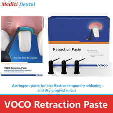 Voco 1013 Dental Retraction Paste Capsules 25/ 100/Pk 0.3 Gm