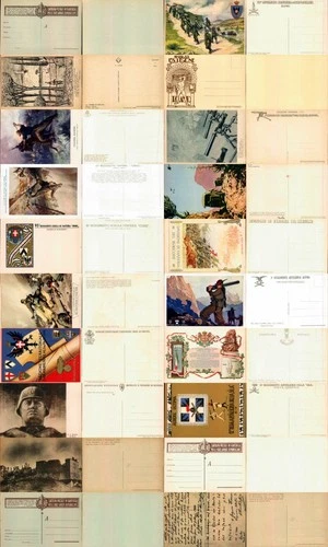 WW2-RSI-SOCIAL-REGIMENTAL MILITARY MILITARY MILITARY MILITARY lot 20 pieces-010A