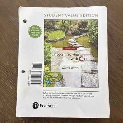 Problem Solving with C++ - Paperback, by Savitch Walter; Mock Kenrick