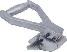 Carpet Puller with Manual Clamping for Installation/Removal - Silver