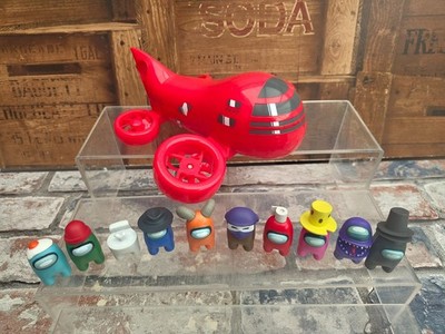 Among Us Airship und Crew Mate Mini Figuren Konvolut