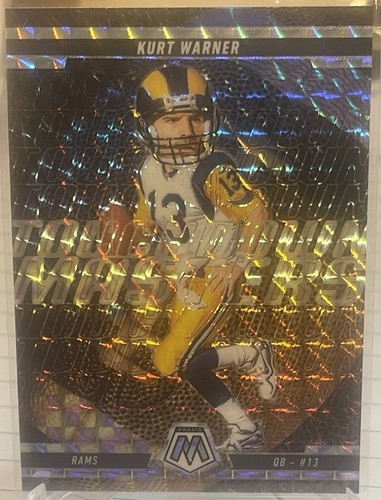 2025 Panini Mosaic - Touchdown Masters Silver Mosaic Kurt Warner #19 - Rams