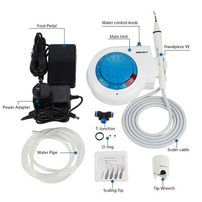 Dental Ultrasonic Piezo Electric Scaler with Handpiece Tips fit Cavitron EMS NEW
