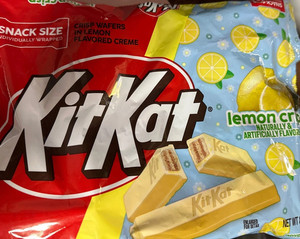 30.38 OZ. Bag KIT KAT Lemon Crisp Wafer  Candy Snack Size Individually Wrapped