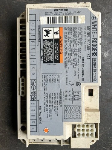 White Rodgers 50A50-241 Furnace Control Board - 031-01266-000