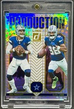 Dak Prescott Ceedee Lamb RARE DUAL REFRACTOR INVESTMENT CARD COWBOYS MINT