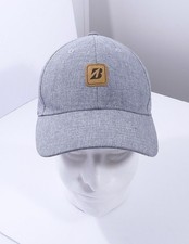 Very Clean Bridgestone Strapback Golf Cap Hat Gray