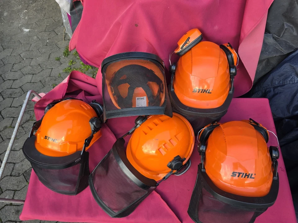 1x Stück STIHL Helmset FUNCTION Basic, Orange farbig - Bild 4 von 4