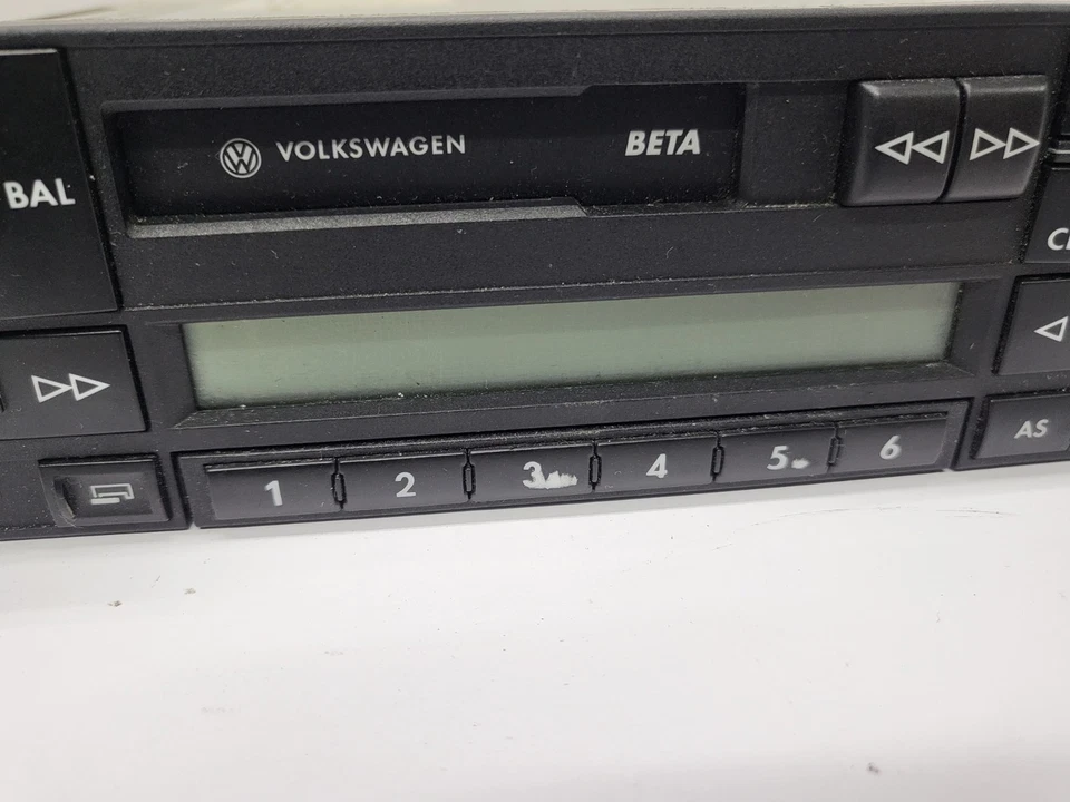 VW GOLF 4 1J - Kassettenradio Kassetten Autoradio 1J0035152F code fehlt (78) - Bild 3 von 4