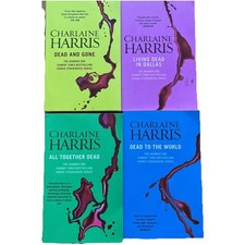 Sookie Stackhouse  Books X4 by Charlaine Harris - Paperback Bundle Dead & Gone