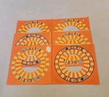 45 RPM 7" RECORD SLEEVES CO. SLEEVE 6 PACK SEE PHOTOS Roulette Records SLV354