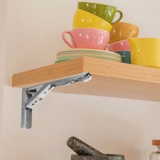  2 Pcs Equerres Etageres Supports D'étagère Robustes D'étagères Flottantes Pour