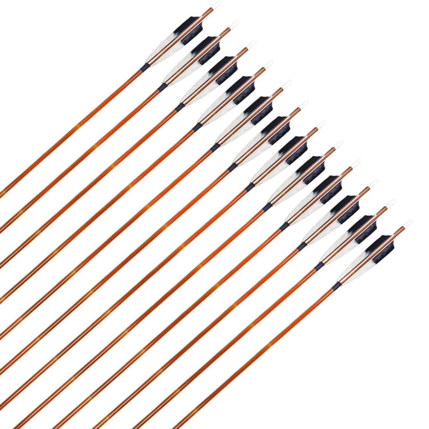 30 Inch Imitation Bamboo Patterned Carbon Arrows