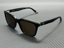 EMPORIO ARMANI EA4260 631373 Shiny Black Brown Men's 55 mm Sunglasses
