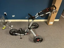 Caddytek CaddyLite 15.3 V2 Golf Push Carts Black With Red Accents