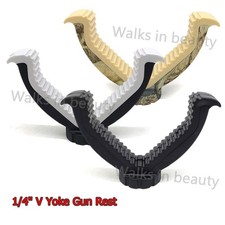 Rack fotocamera 1/4" tiro V-Yoke pistola poggia pistola per treppiede caccia attacco monopiede
