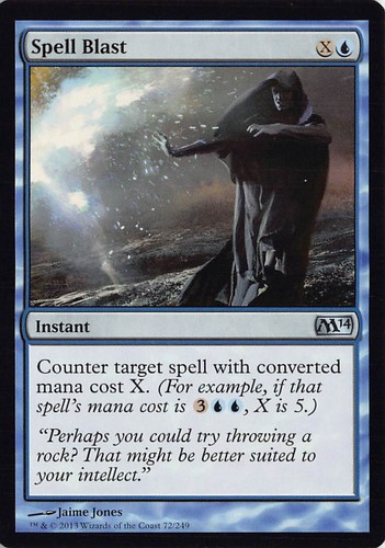 Spell Blast Magic 2014 (M14) 72 NM