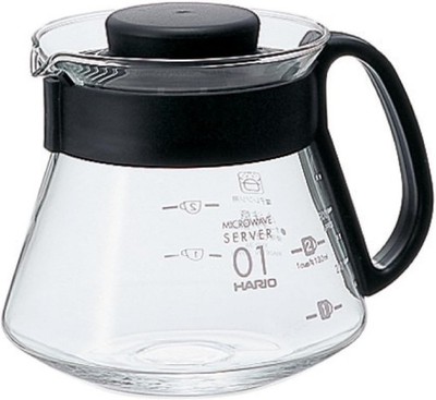 Hario CD-V60-01 CD Mikrowelle - 360 ml Kaffeemaschine Herd Servierer - 2 Tassen - Schwarz
