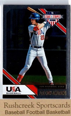 2020 Panini USA Baseball Stars & Stripes #72 Pete Crow-Armstrong Base (Retail)