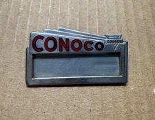 Vintage Conoco Gas Name Badge Service Station Uniform Pin Oil