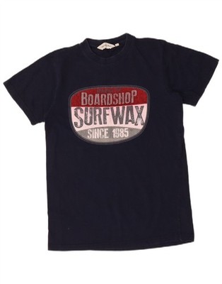 Kangaroo Poo Herren Grafik T-Shirt Oberteil Small Navy Blau Baumwolle CA03