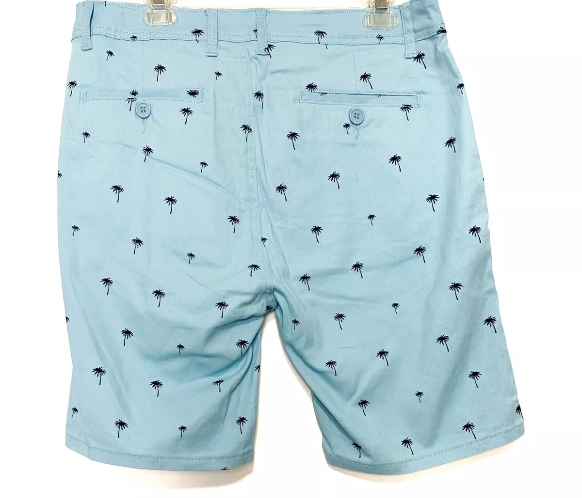 Light blue shop flamingo shorts