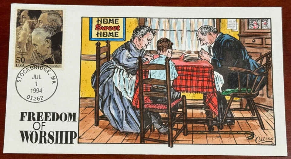 #2620-23 First Voyage of Columbus, Collins Hand-painted First Day Cover set of 4 - Image 3 of 4