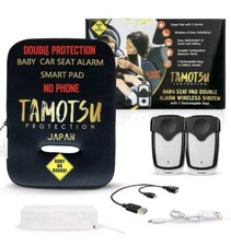 (012) Tamotsu Asiento de Bebé Inalámbrico Sistema de Alarma de Coche Bluetooth Dispositivo de Advertencia Marca