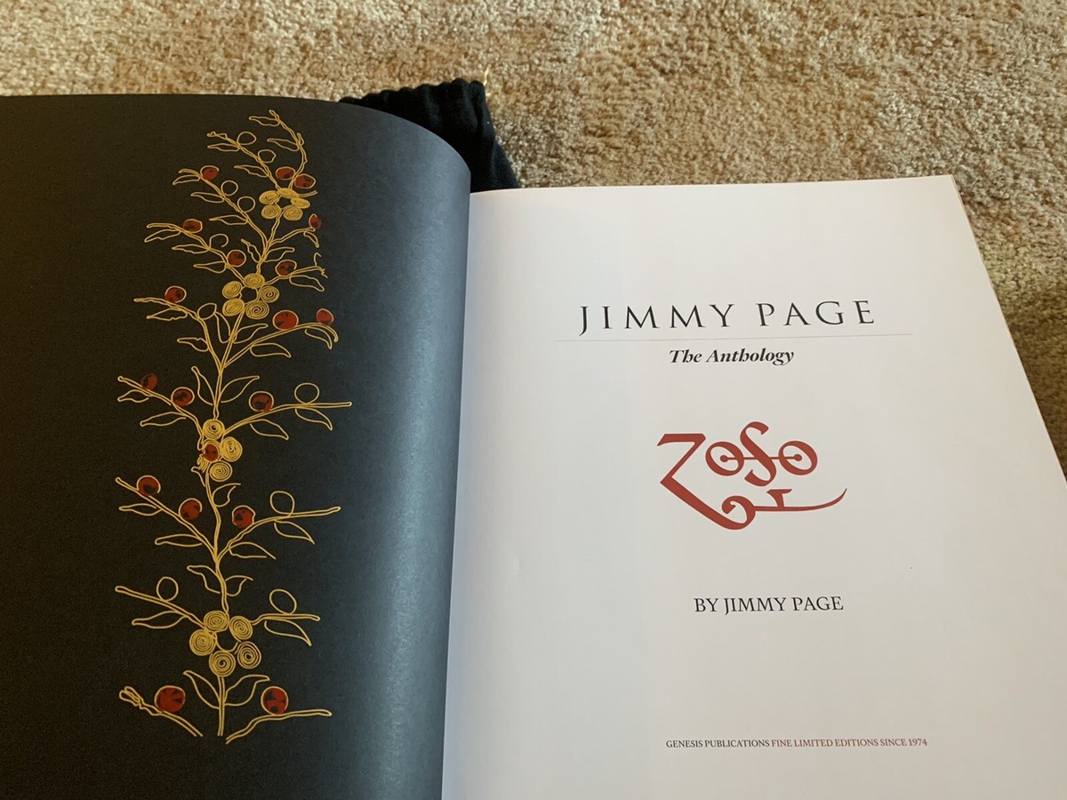 JIMMY PAGE：THE ANTHOLOGY 英字版（シュリンク付、未開封