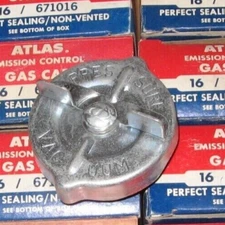 NEW GAS CAP; ATLAS # 16/671016; Fits Vast Amount of Vehicles; 1946-2004