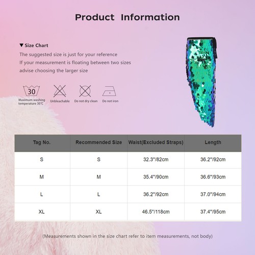 Damen Tanz Kostüme Pailletten Clubwear Atmungsaktiv Bauchtanz Hüftrock Glitzer - Bild 17 von 27