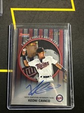 2019 Bowman's Best Franchise Favorites Keoni Cavaco Auto /150