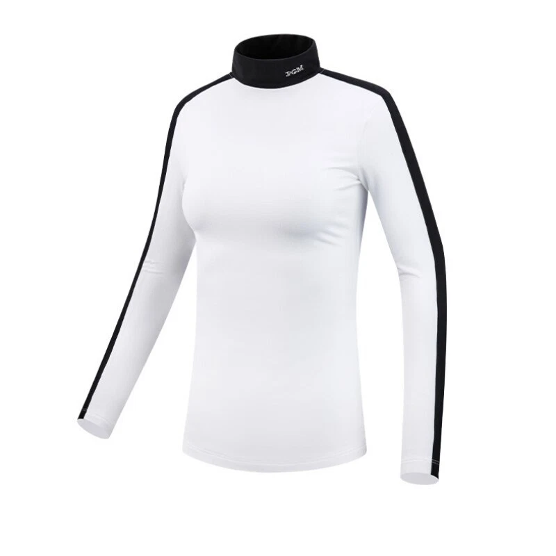 Women Bottoming Shirt Ladies Long-Sleeve T-Shirt Thicken Velvet Sportswear New - Image 3 of 4