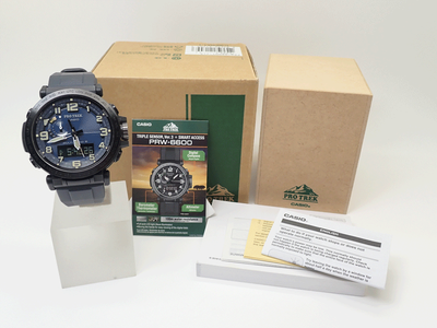 Casio Pro Trek PRO TREK PRW-6600Y-2JF NAVY BLUE SERIES Working | eBay