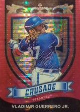 2021 Panini Chronicles Crusade#4 Vladimir Guerrero Crusade Pink Pulsar