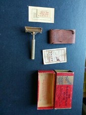 VINTAGE Rasoio Valet "million dollar" rasoio da collezione epoca