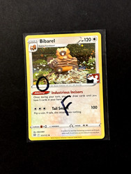 Bibarel 121/172 Cosmos Holo Prize Pack Series 3 Pokemon TCG