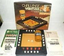 1974 Challenge Yahtzee Odd Couple Game Tony Randall Jack Klugman plus Kismet