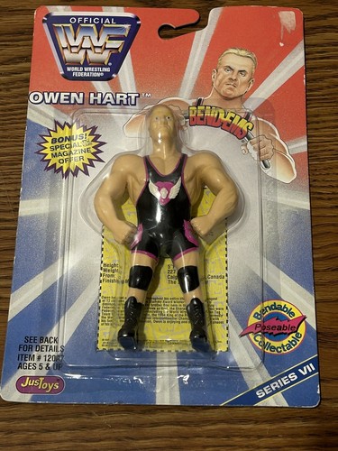 1997 Just Toys WWF Wrestling Owen Hart Series 7 Be...